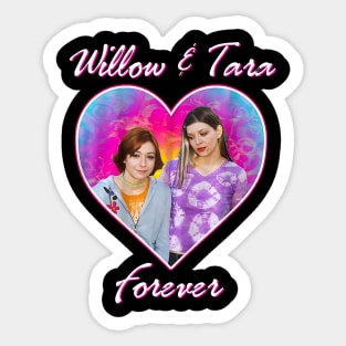 Willow And Tara Forever Buffy The Vampire Slayer Sticker